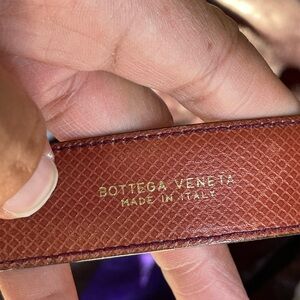 Bottega Veneta leather Belt
